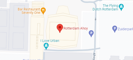 location of ahoy rotterdam in google maps