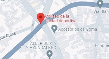 Coliseo De La Ciudad Deportiva Cuba location in google maps